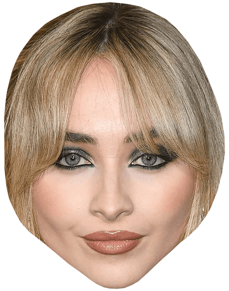 Sabrina Carpenter's face